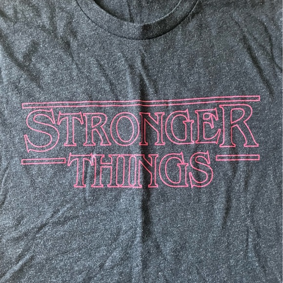 Barbell Voodoo “STRONGER THINGS” SUPER SOFT Tee. “Stranger things” themed shirt - Picture 2 of 3